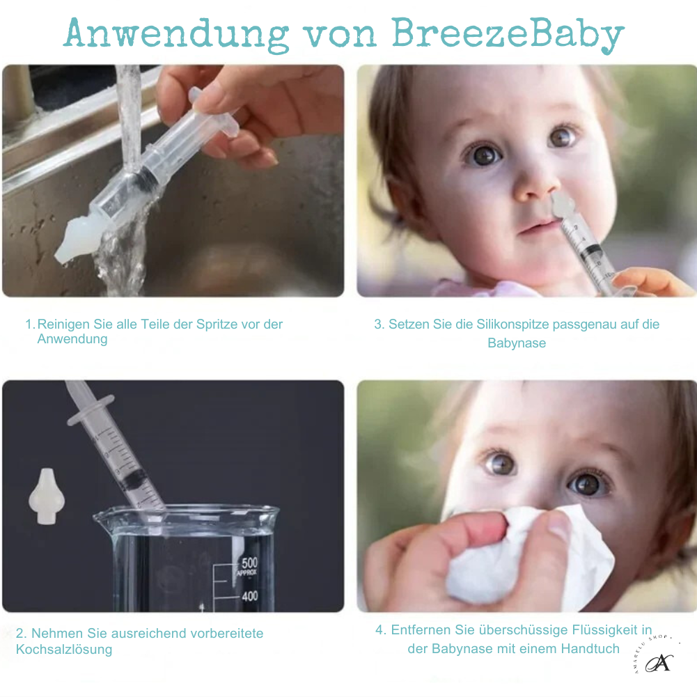 BreezeBaby – Der ultimative Nasensauger für dein Baby👶
