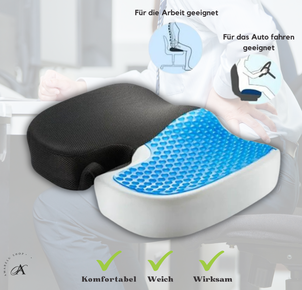 ComfyCloud – Das revolutionäre Sitzkissen, das Ihr Leben verändert! ☁️