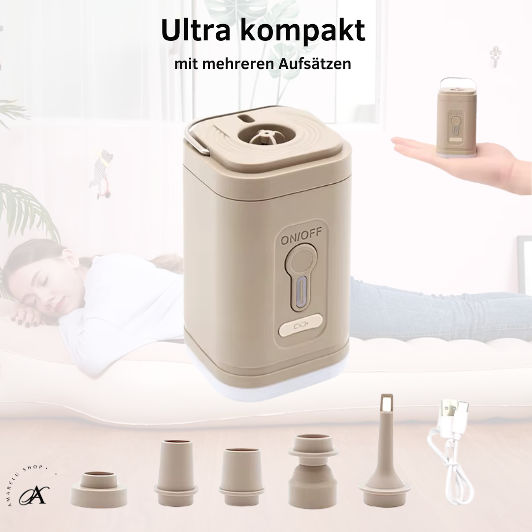 LullabyPump – Die perfekte elektrische Luftpumpe für deinen LullabyBump ⚡