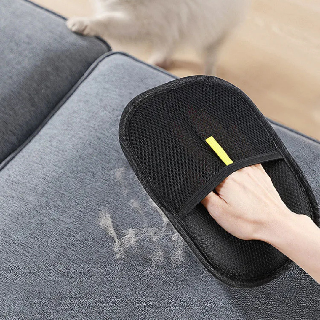 FurEase™ – Der 2-in-1 Tierhaar-Handschuh